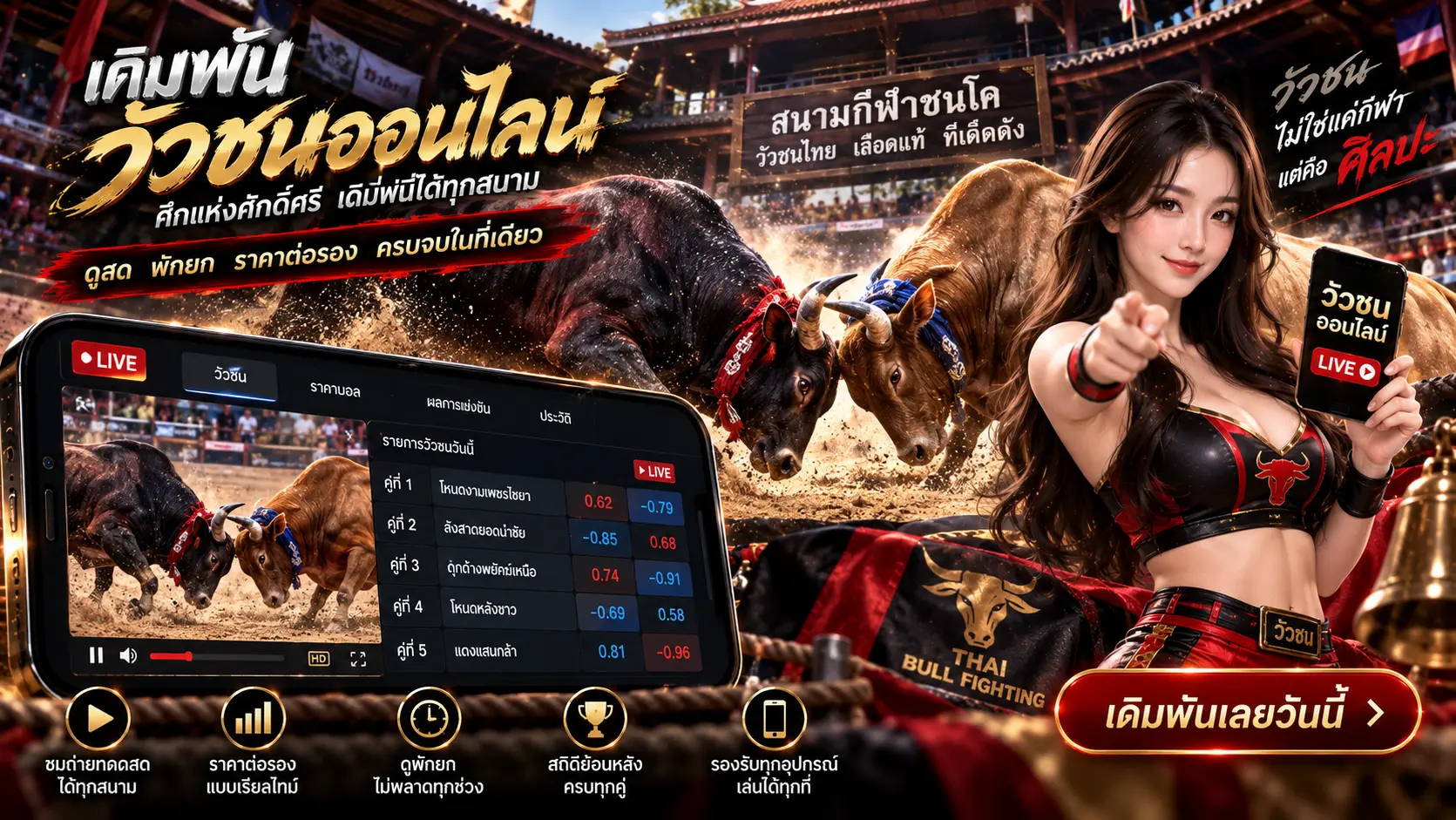 แทงวัวชนออนไลน์