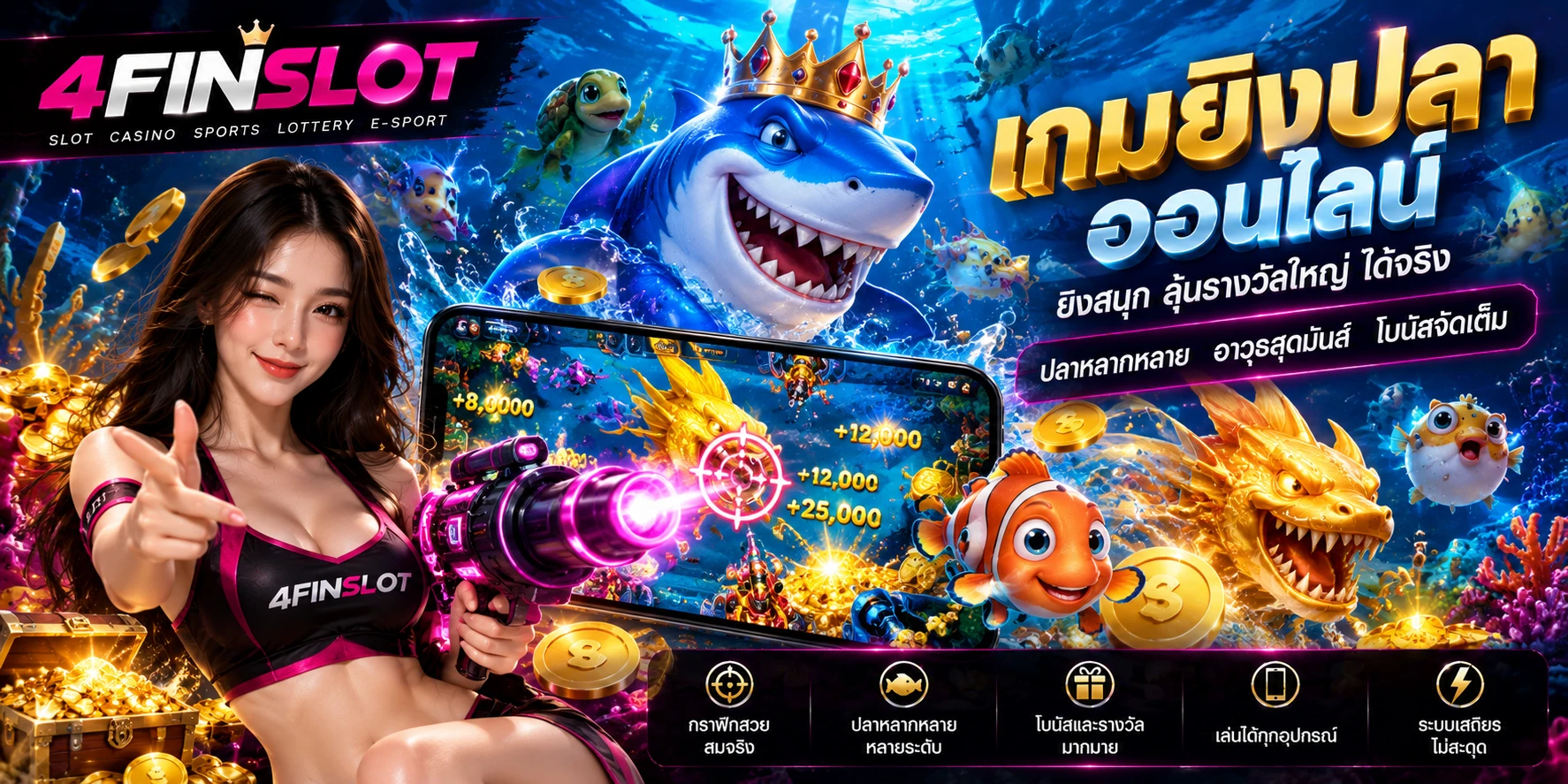 เกมยิงปลาออนไลน์